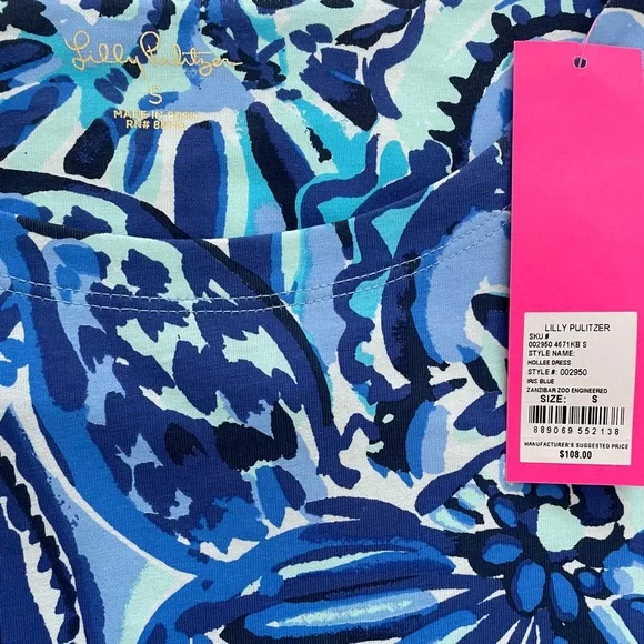 NWT Lilly Pulitzer Hollee Dress with Keyhole Back - Picture 4 of 9